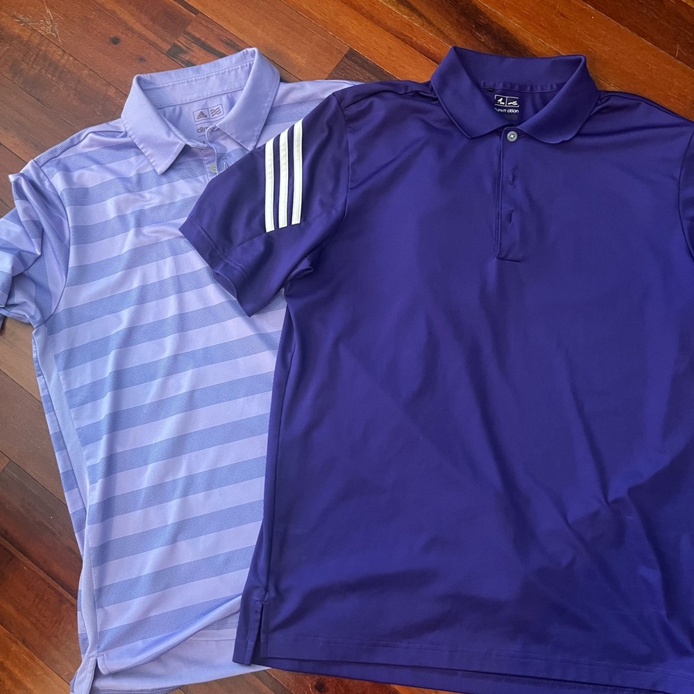 Adidas Climalite Purple Shirt